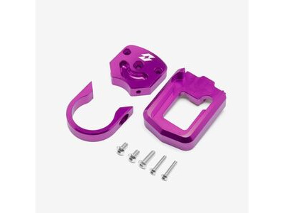 WHATEVERWHEELS Full-E Charged Speedo Relocation Bracket Purple