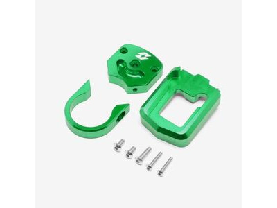 WHATEVERWHEELS Full-E Charged Speedo Relocation Bracket Green