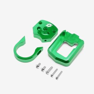 WHATEVERWHEELS Full-E Charged Speedo Relocation Bracket Green 