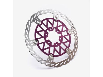 WHATEVERWHEELS Full-E Charged Rear Purple Brake Disc 250mm