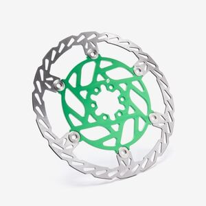 WHATEVERWHEELS Full-E Charged Rear Green Brake Disc 250mm 