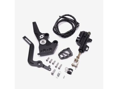 WHATEVERWHEELS Full-E Charged Rear Hydraulic Foot Brake Black