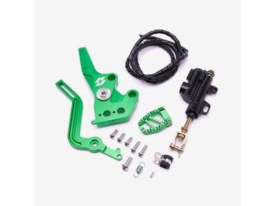 WHATEVERWHEELS Full-E Charged Rear Hydraulic Foot Brake Green