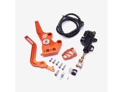 WHATEVERWHEELS Full-E Charged Rear Hydraulic Foot Brake Orange