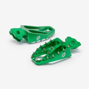 WHATEVERWHEELS Full-E Charged Footpeg Set Green 