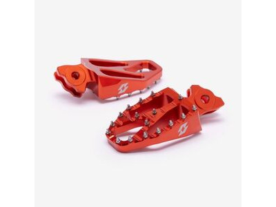 WHATEVERWHEELS Full-E Charged Footpeg Set Orange