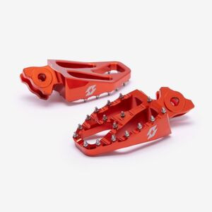 WHATEVERWHEELS Full-E Charged Footpeg Set Orange 