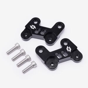 WHATEVERWHEELS Full-E Charged Footpeg Lowering Bracket Black 