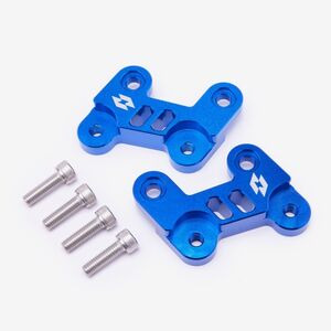 WHATEVERWHEELS Full-E Charged Footpeg Lowering Bracket Blue 