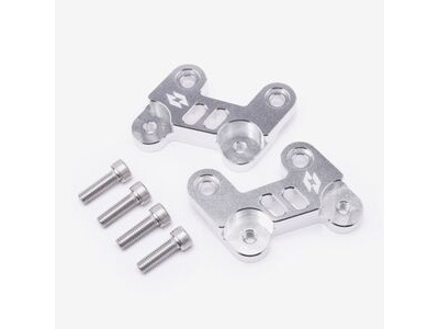 WHATEVERWHEELS Full-E Charged Footpeg Lowering Bracket Silver