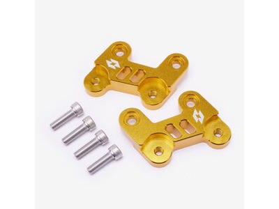 WHATEVERWHEELS Full-E Charged Footpeg Lowering Bracket Gold