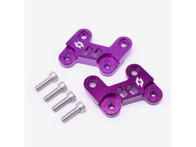 WHATEVERWHEELS Full-E Charged Footpeg Lowering Bracket Purple