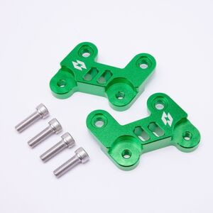 WHATEVERWHEELS Full-E Charged Footpeg Lowering Bracket Green 