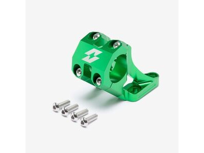 WHATEVERWHEELS Full-E Charged Handlebar Risers 31.8mm Green