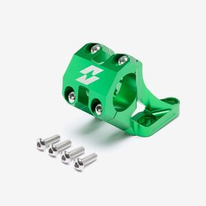 WHATEVERWHEELS Full-E Charged Handlebar Risers 31.8mm Green 