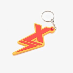 WHATEVERWHEELS EBMX X Keychain Red/Yellow 