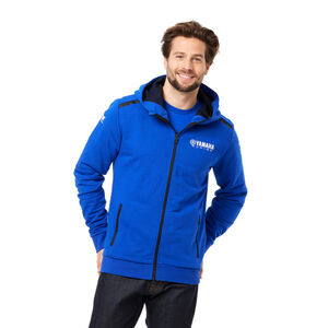 YAMAHA Paddock Blue Essentials Hoodie click to zoom image