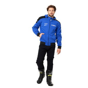 YAMAHA Paddock Blue Riding Hoodie click to zoom image