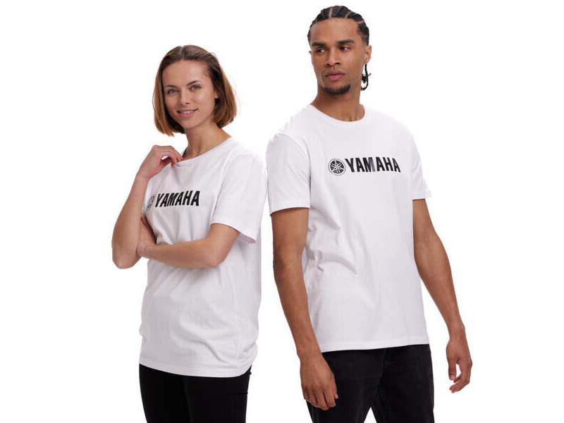 YAMAHA REVS Essentials T-Shirt - White click to zoom image
