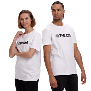 YAMAHA REVS Essentials T-Shirt - White  click to zoom image