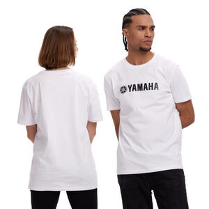 YAMAHA REVS Essentials T-Shirt - White XL  click to zoom image