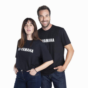 YAMAHA Paddock Blue Essentials T-Shirt - Black 