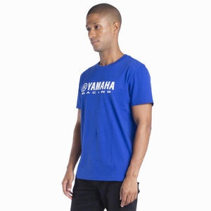 YAMAHA Paddock Blue Essentials T-Shirt - Blue click to zoom image
