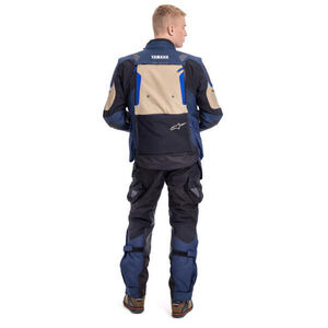 YAMAHA Adventure Riding Jacket - Mens M Navy Blue  click to zoom image