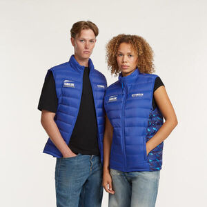 YAMAHA Paddock Blue Team Bodywarmer  click to zoom image