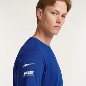 YAMAHA Paddock Blue Team T-Shirt - Mens M  click to zoom image