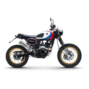 BLUROC Hero 125 E5  White Racing  click to zoom image