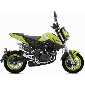 BENELLI TNT 125cc E5  SuperFast Green  click to zoom image