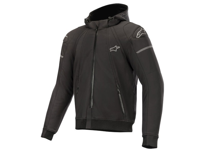 ALPINESTARS Sektor Tech Hoodie Black Charcoal click to zoom image