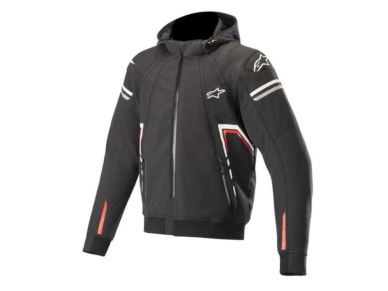 ALPINESTARS Sektor Tech Hoodie Black White Red click to zoom image