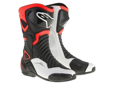 ALPINESTARS Smx-6 V2 Black Red Fluo White