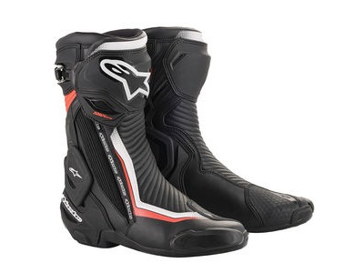 ALPINESTARS Smx Plus V2 Boots Blk/W/R/Fluo