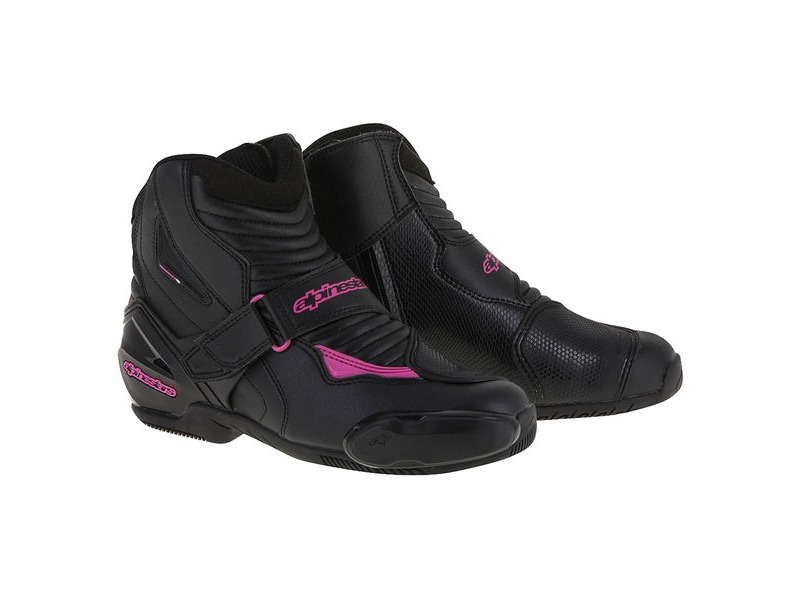 ALPINESTARS Stella SMX-1 R Boots Black/Fuchsia click to zoom image