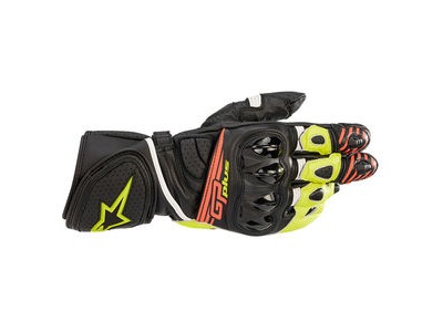 ALPINESTARS Gp Plus R V2 Gloves B/Yell Fluo Red Fluo