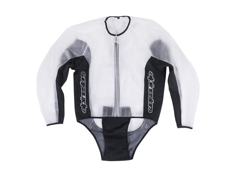 ALPINESTARS Racing Rain Jacket Clear Black click to zoom image