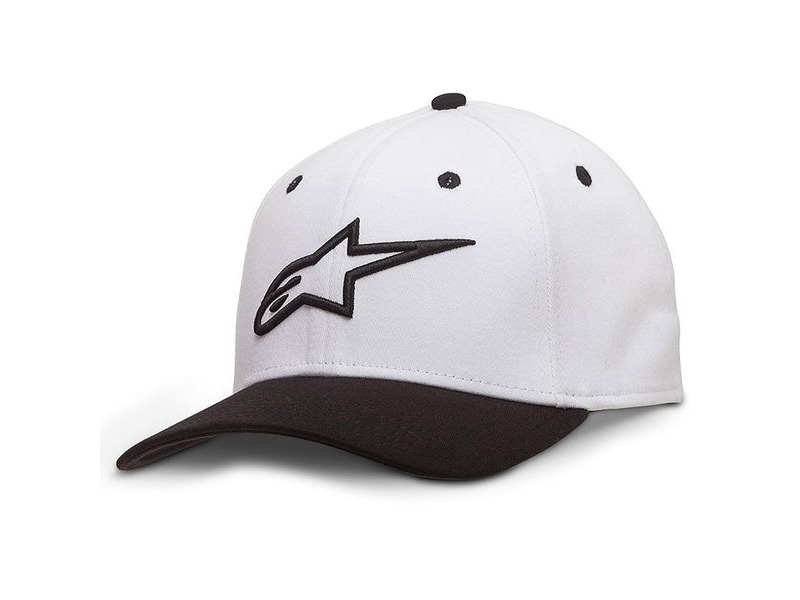 ALPINESTARS Ageless Curve Hat Black/White click to zoom image