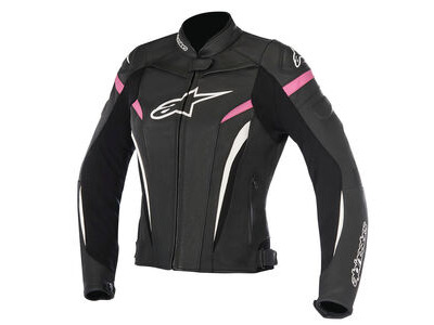 ALPINESTARS Stella Gp Plus R V2 Leather Jacket Black Fuchsia