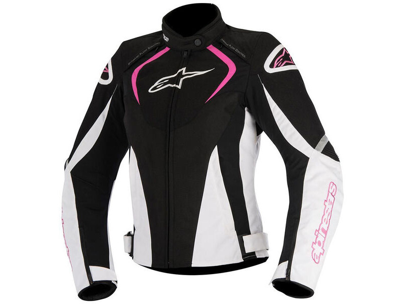 ALPINESTARS Stella T-Jaws V3 WP Jkt B/W Fuchsia click to zoom image