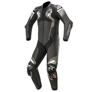 ALPINESTARS Atem v4 Leather 1 Pc Blk/Gry/Wh 