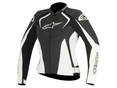 ALPINESTARS Stella Jaws Leather Jacket Blk/Wht