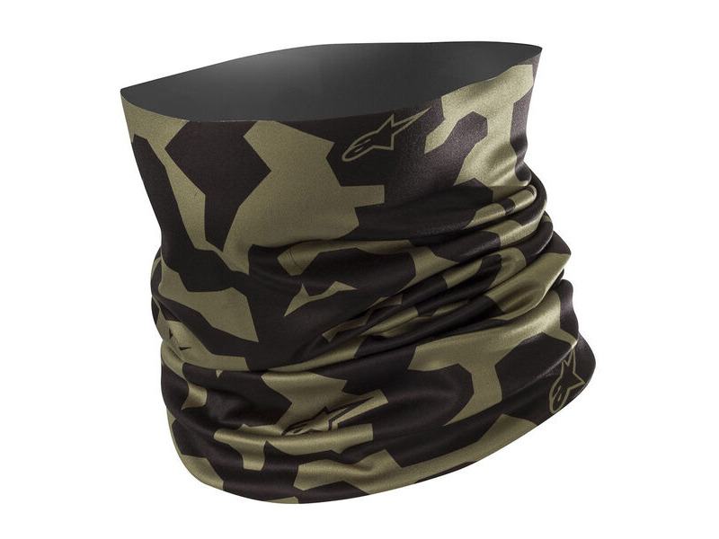 ALPINESTARS Camo Neck Tube Mili Green Blk click to zoom image