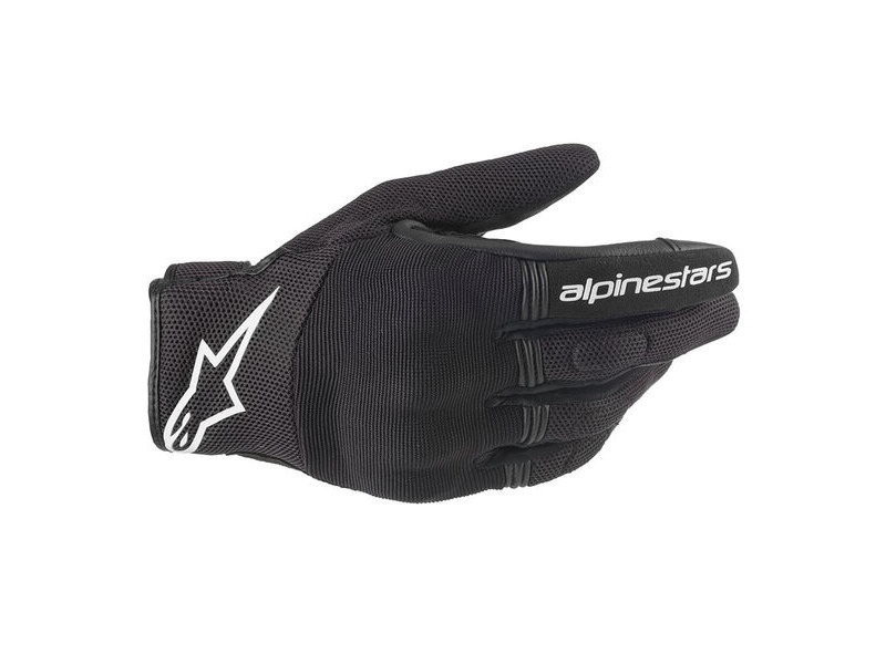 ALPINESTARS Copper Gloves Black White click to zoom image