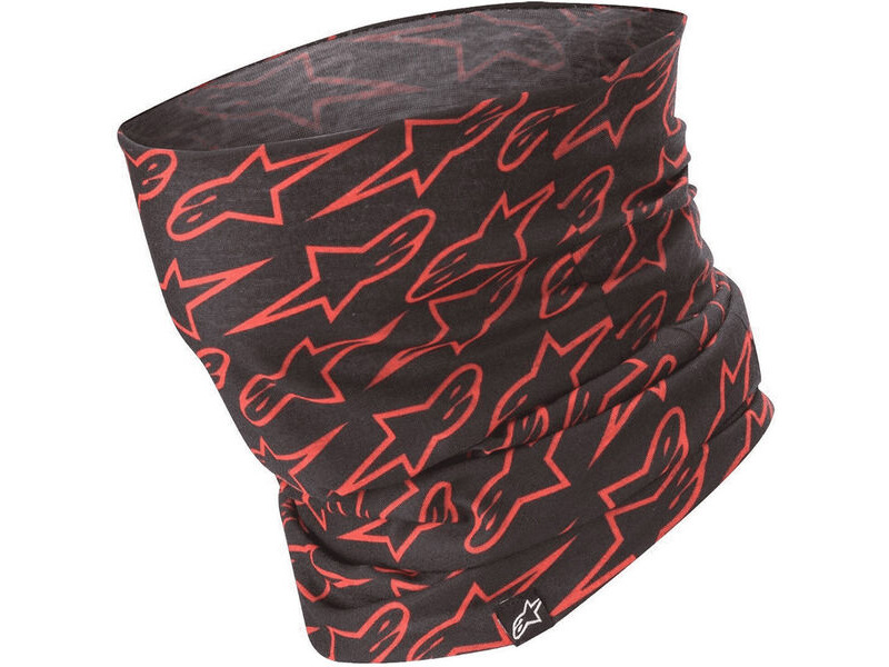 ALPINESTARS Astars Neck Tube Black Red Fluo click to zoom image