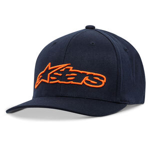 ALPINESTARS Blaze Flexfit Hat Navy/Orange S/M 