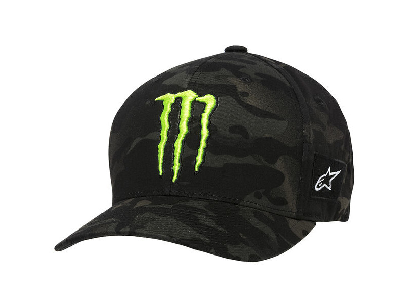 ALPINESTARS Monster Multicamo Hat Black click to zoom image