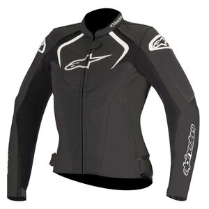 ALPINESTARS Stella Jaws Leather Jacket Black 